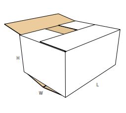 0201 FEFCO model box style